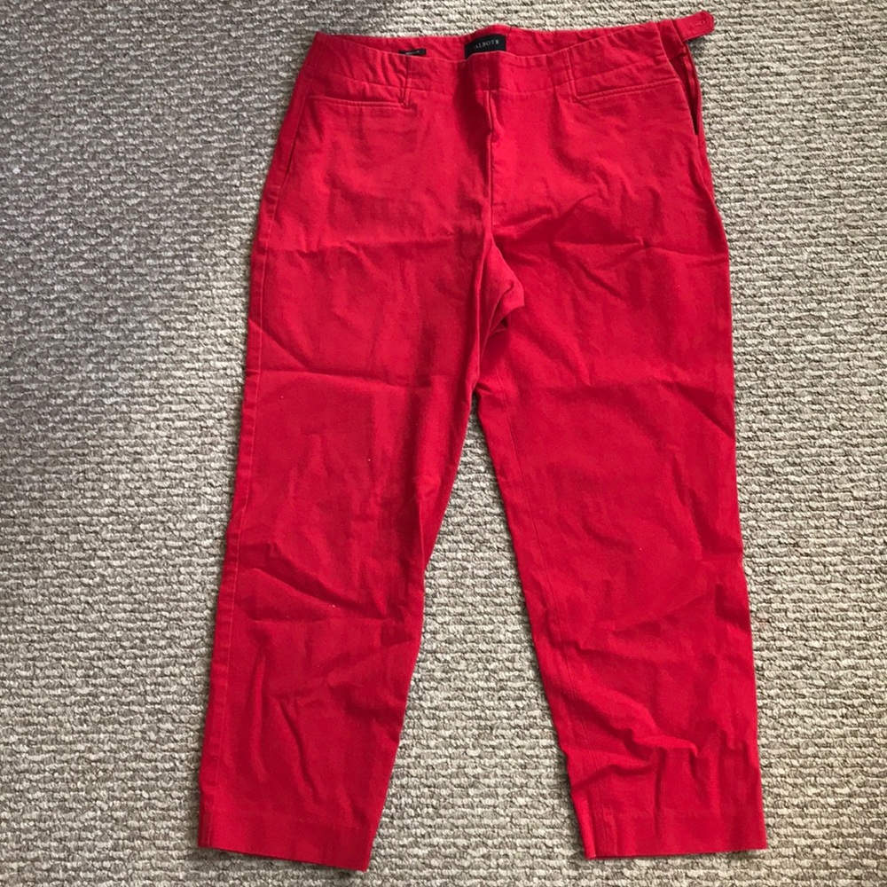 Talbots Cropped Dress Pants